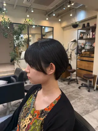 ショート 川口開世 ショートカット✂︎のヘアスタイル