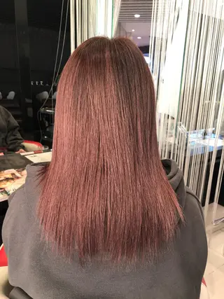 セミロング カラー ヘアアレンジ 大塚 貴之のヘアスタイル