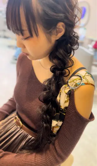 ロング ヤマダ アヤノのヘアスタイル