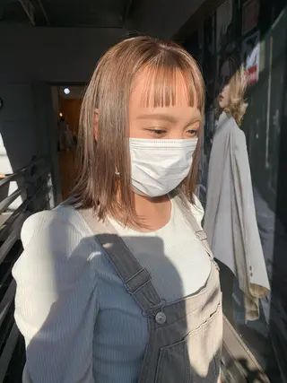 ミディアム カラー AR.MARA サトウヒカルのヘアスタイル