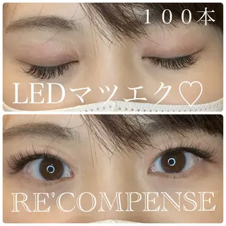 マツエク・マツパ れこん ぱんすのネイルデザイン