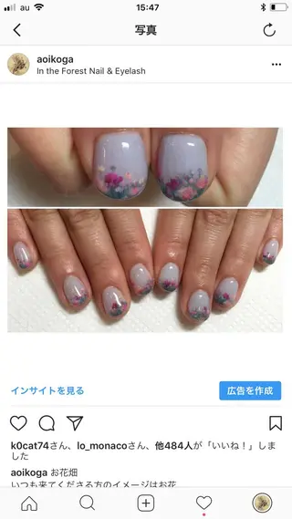 ネイル コガ アオイのネイルデザイン