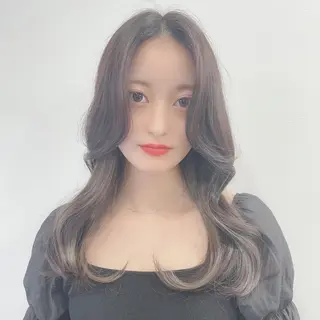 ロング カラー TSUYOSHI 韓国ヘア/くびれヘアのヘアスタイル