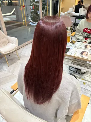 ロング yurika🎀 透明感カラー🫧のヘアスタイル