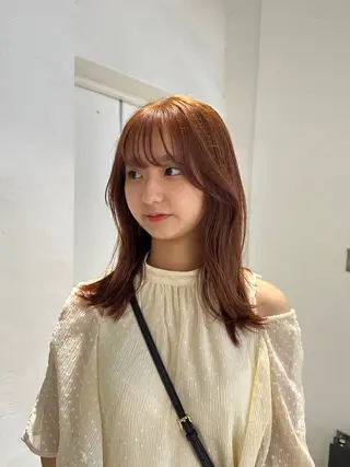 セミロング 韓国ヘアメンズ・レデ ィース特化ミクのヘアスタイル