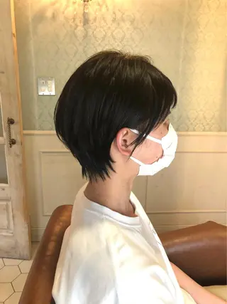 ショート 井上 日菜乃のヘアスタイル