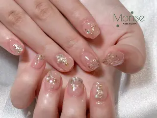ネイル MoriseNail Jr研修💜イシダのネイルデザイン