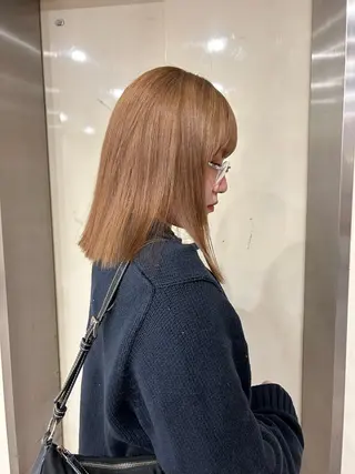 セミロング hair&eye🎀 /momoKaのヘアスタイル