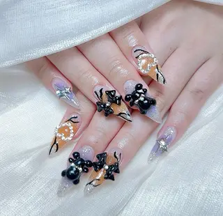 ネイル M🌷nail 長さだし専門店のネイルデザイン