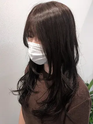 ロング カラー 田端みおと🐱 SoZoBridgeのヘアスタイル