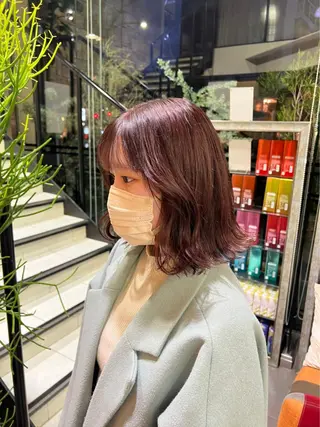 ミディアム メンズカット松戸/韓 国/メンズパーマ航太のヘアスタイル