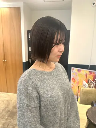 ショート ボブ特化美容師 /荒井悠葵のヘアスタイル