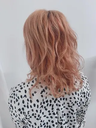 ミディアム カラー Rosso獨協大学前 YUNAのヘアスタイル