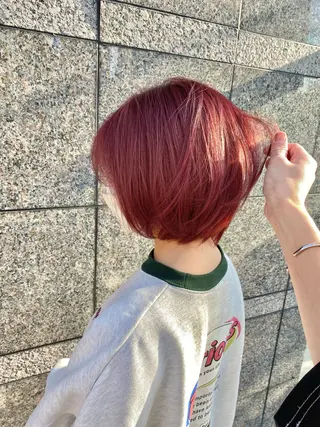 ショート 森 桃菜のヘアスタイル