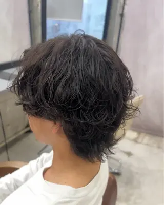 カラー パーマ メンズ メンズカット🐺 パーマ特化🔥舜のヘアスタイル