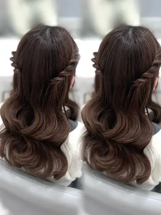 ロング ヘアアレンジ 松村 知佳のヘアスタイル