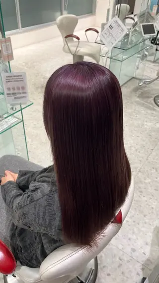 ロング カラー 中屋 比呂のヘアスタイル