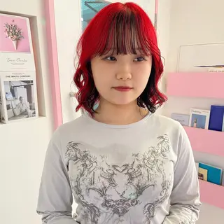 ショート カラー ボブ特化✨ 松本竜之介のヘアスタイル