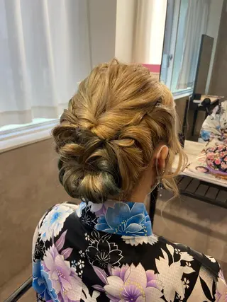 ロング FABLE HAIR ファブル難波・心斎橋のヘアスタイル