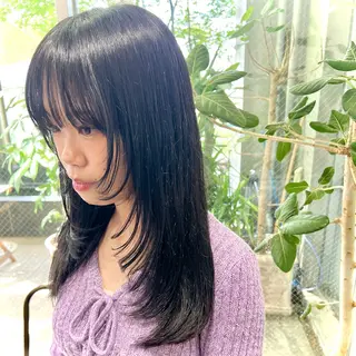 ロング カラー 🌷ショートレイヤー ヘッドスパ🌷鈴木のヘアスタイル