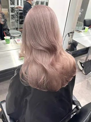 ロング カラー 艶カラー/カラー モデル募集中/シンヤのヘアスタイル