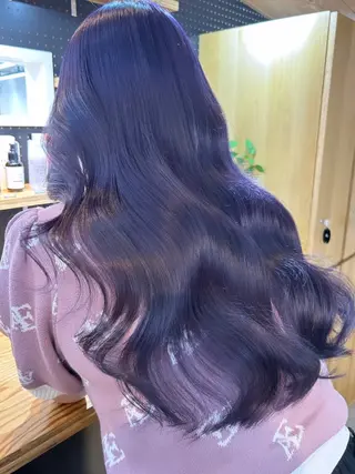ロング カラー 🧸艶々韓国ヘア 🧁mizunaのヘアスタイル