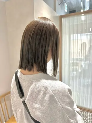 ミディアム カラー 透明感カラー✴︎ SAYAKAのヘアスタイル