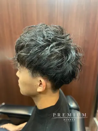 ショート パーマ 【パーマ指名No1】 浅野空人のヘアスタイル