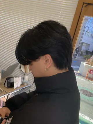 ショート パーマ メンズ メンズカット/ニュア ンスパーマkaitoのヘアスタイル