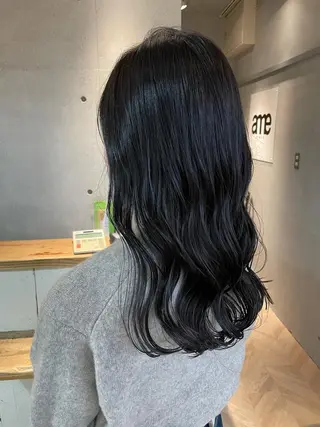 ロング カラー しのはら まどかのヘアスタイル