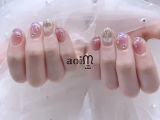 ネイル 葵うさぎ AIのネイルデザイン