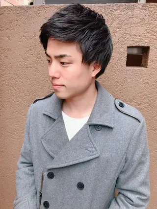 ショート カラー パーマ ヘアアレンジ ちこ .のヘアスタイル