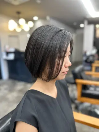 ショート Lanahairsalon IWATSUKA所属・ヨナハ セイヤのヘアスタイル