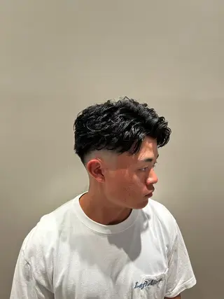 メンズ HIRO GINZA BARBER SHOP 名古屋本店【ヒロギンザ バーバーショップ】所属・ヒロ銀座牛山 友晴のヘアスタイル
