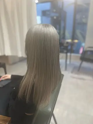 ロング カラー ハイトーンカラー 特化/悠希のヘアスタイル