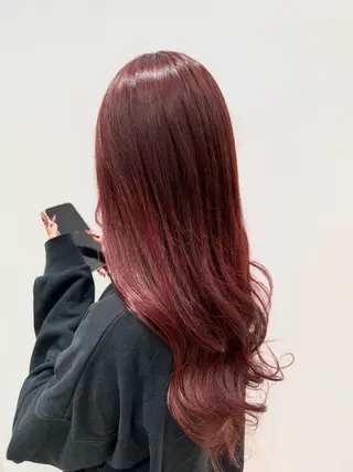 ロング 吉田 悠人のヘアスタイル