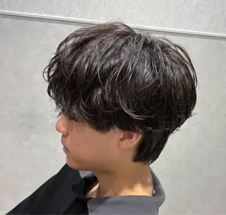 ショート パーマ メンズ 【メンズ特化】 池田大成✂︎のヘアスタイル