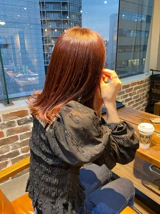 ミディアム レイヤーカット🫧 ／髪質改善✨TOWAのヘアスタイル