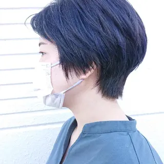 ショート カラー 浅野 翔馬のヘアスタイル