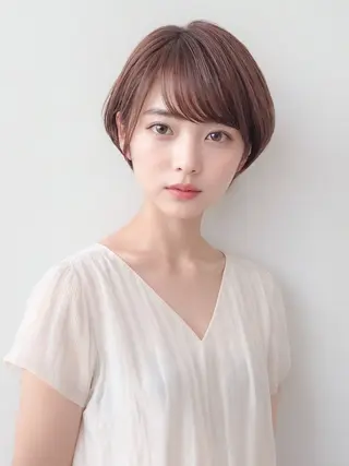 ショート 石井綾華🩰 ブリーチモデル募集✨のヘアスタイル