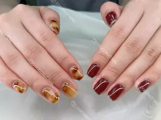 ネイル 神田 ココナッツのネイルデザイン