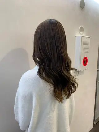 ロング デジタルパーマ🫧 韓国風ヘア🫧サクラのヘアスタイル