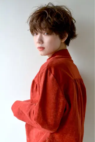 ショート カラー ヘアアレンジ ⚡️Hiroto/ men’s⚡️のヘアスタイル