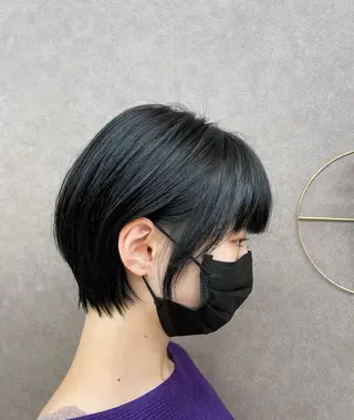ショート 野々村 麻由のヘアスタイル