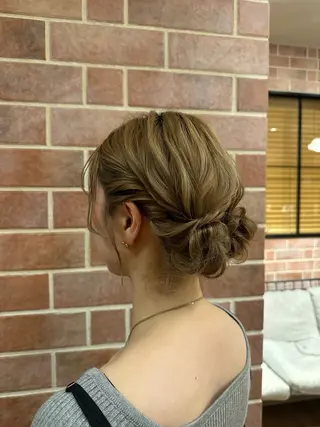 ミディアム ヘアアレンジ メンズ&ヘアアレンジ 🌼みねのヘアスタイル