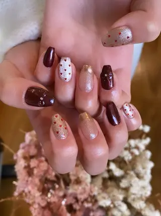 ネイル crystal ⭐︎ colorのネイルデザイン