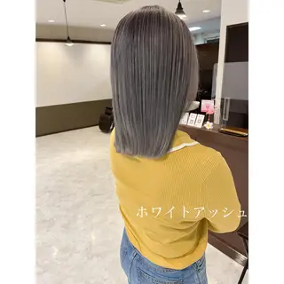 ミディアム カラー 坂井田 浩樹のヘアスタイル