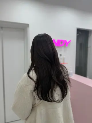 ロング カラー 🤍レイヤー/顔周り /hirari🤍のヘアスタイル