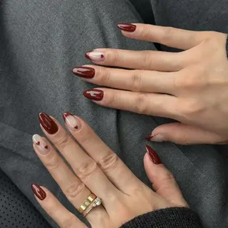 ネイル By moonネイル 🌷ワンホン/韓国風のネイルデザイン