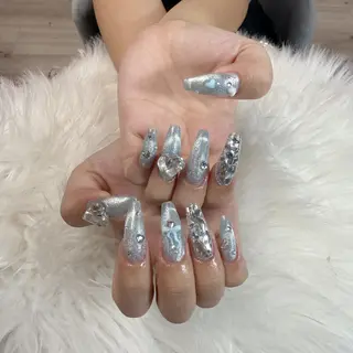 ネイル 🎀nana🫧 ワンホンネイル🎀のネイルデザイン